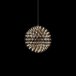Load image into Gallery viewer, Silver Spark Ball Pendant Light