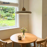 Load image into Gallery viewer, Modern Minimalist Travertine Frisbee Pendant Lamp