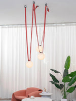 Load image into Gallery viewer, Modular Pendant Light with Sculptural Belt-Style Design