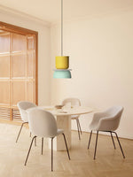 Cargar imagen en el visor de la Galería, Lámpara colgante con pantalla de cuenco de acrílico colorido Macaron