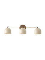 Load image into Gallery viewer, Metio Dome Vanity Wall Light – Mid-Century Fixture for Bathroom