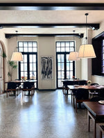 Load image into Gallery viewer, Modern Minimalist Fabric Tapered Pendant Lamp