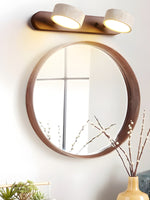 Load image into Gallery viewer, Travira Travertine Duo Sconce – Adjustable Natural Stone Wall Light for Bedroom Hallaway