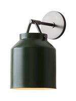 Load image into Gallery viewer, Hanton Minimal Cylinder Henry Wall Sconce - Morandi Glass and Metal Accent