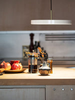 Load image into Gallery viewer, Modern Disc Pendant Light — Nordic Minimalist Fixture for Dining & Kitchen