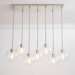 Load image into Gallery viewer, Selvion Contemporary Style Sculptural 7-Light chandelier – Perfect for Entryway or Office