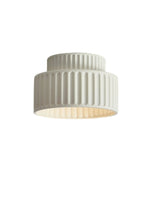 Load image into Gallery viewer, Resin Ceiling Light - Wabi Sabi Beige Flush Light for Nordic Interiors