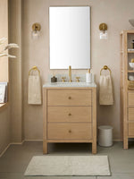 Cargar imagen en el visor de la Galería, Aplique Bravira de vidrio acanalado: lámpara de pared de latón y vidrio en estilos simple, doble y triple