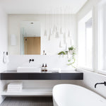 Load image into Gallery viewer, 21 Thin Porcelain Pendant Lamp