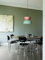 Cargar imagen en el visor de la Galería, Lámpara colgante con pantalla de cuenco de acrílico colorido Macaron