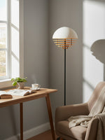 Cargar imagen en el visor de la Galería, Lámpara de pie Bauhaus de acrílico y vidrio Sunset para salón - AFTERGLOW S3