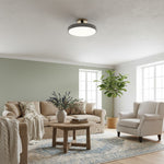 Charger l'image dans la visionneuse de galerie, Lumiflexa Plafonnier Rond Minimaliste - Design Contemporain pour Couloir et Bureau