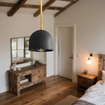 Load image into Gallery viewer, Farmhouse Pendant Light – Vanity Pendant Light With Colorful Dome Design