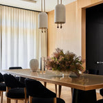 Bild in Gallery-Viewer laden, Laternen-Glas-Pendellampe