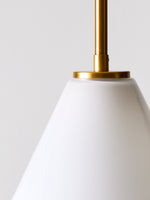Load image into Gallery viewer, Conica Glass Cone Pendant Light - Modern Dining And Kitchen Lighting