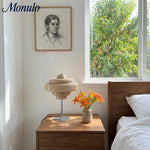 Cargar imagen en el visor de la Galería, Lámpara de mesa de cristal Koloro: moderna lámpara de niveles para espacios de estar o de trabajo