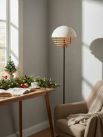 Charger l'image dans la visionneuse de galerie, Lampadaire Bauhaus en acrylique et verre Sunset pour salon – AFTERGLOW S3