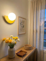 Bild in Gallery-Viewer laden, Leuchtende Bunte Kugel Wandleuchte Nordisches Design - Beleuchtung für Zuhause und Büro N14
