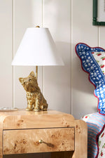 Load image into Gallery viewer, Pawdia Animal Bedside Table Lamp - Classic Fabric Shade Lighting