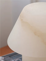 Load image into Gallery viewer, Delicate Stylish Mushroom Fitz Alabaster Table Lamp
