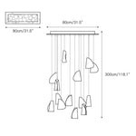 Load image into Gallery viewer, 21 Thin Porcelain Pendant Lamp