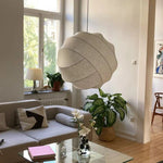 Bild in Gallery-Viewer laden, Wabi Sabi Seidenkugel Japandi Pendelleuchte