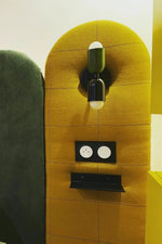 Bild in Gallery-Viewer laden, Doppelkopf-Makronenfarbe oben und unten Wandleuchte