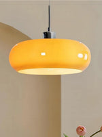 Bild in Gallery-Viewer laden, Nordic Metal Bauhaus Glas Pendelleuchte