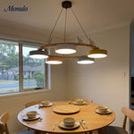 Load image into Gallery viewer, Modern Creative Colourful Circle Bird Chandelier
