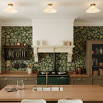 Cargar imagen en el visor de la Galería, Aurenza Modern Industrial Flush Mount: Elegante lámpara de techo para interiores residenciales