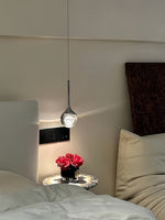 Load image into Gallery viewer, Moon Clear Glass Ball Pendant Light