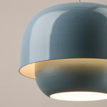 Load image into Gallery viewer, Clinco Layered Dome – Modern Metal Pendant Light for Dining Space