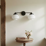 Load image into Gallery viewer, Geotower Glass Elegant Vanity Light – Art Deco Wall-Mounted Bathroom Fixture