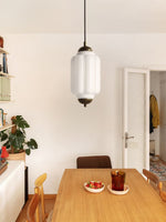 Bild in Gallery-Viewer laden, Vintage Glas Eloise Pendelleuchte