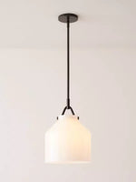 Load image into Gallery viewer, Hanton Nordic Metal Henry Pendant Light - Minimalist Glass And Metal Shade