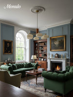 Load image into Gallery viewer, Medieval Log Style Vintage Glass Chandelier