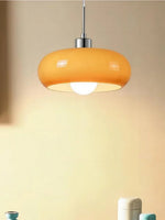 Bild in Gallery-Viewer laden, Nordic Metal Bauhaus Glas Pendelleuchte