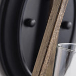 Load image into Gallery viewer, Rust finish texture close view on wall sconce arm