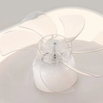 Cargar imagen en el visor de la Galería, Transparent fan blade detail on ceiling fan light