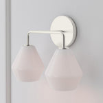 Load image into Gallery viewer, Merin Multi-Head Wall Lamp – Minimalist Metal & Glass Vanity Fixture