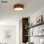 Bild in Gallery-Viewer laden, Dumora Drum Deckenleuchte zum Einbau - Leinen Schirm Moderne Eleganz