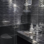 Load image into Gallery viewer, Contemporary Hanging Light - Iron Metal Glass Gold Brown Damp-rated