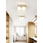 Load image into Gallery viewer, Bianca Globe Ceiling Lamp