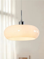Bild in Gallery-Viewer laden, Nordic Metal Bauhaus Glas Pendelleuchte