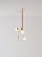 Load image into Gallery viewer, Modular Pendant Light with Sculptural Belt-Style Design