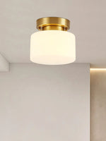 Load image into Gallery viewer, Minimalist Flush Mount Ceiling Light – Classic Shape For Hallway Use