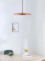Load image into Gallery viewer, Macaron Pendant Light – Slim Metal Saucer Fixture