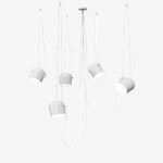 Charger l'image dans la visionneuse de galerie, Lampe suspendue moderne réglable minimaliste Axiomorna - Luminaire LED élégant pour tout espace N02