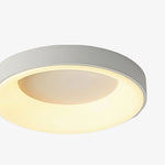 Charger l'image dans la visionneuse de galerie, Lampe de plafond Lumiflexa Sleek Circle - Design minimaliste pour salons modernes