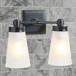 Load image into Gallery viewer, Derlina Glass Cone Wall Sconce - Modern Frosted Glass Shade Lighting